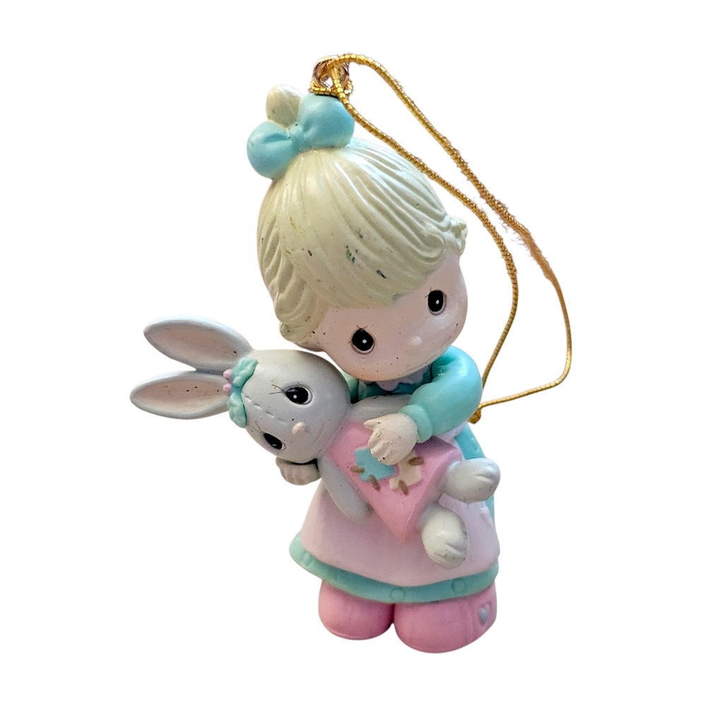 Precious Moments® 1995 "Home For The Holidays" Ornament #182370 - Picture 2 of 6